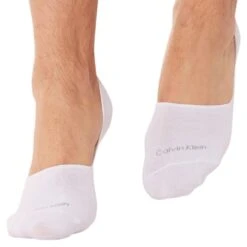 Lot De 2 Paires De Chaussettes Invisibles Luca Blanches
