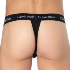 Lot De 2 Strings Cotton Stretch Noirs 6 Lot De 2 Strings Cotton Stretch Noirs -Boutique De Sous-vêtements lot de 2 strings cotton stretch noirs calvin klein 2