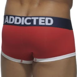 Lot De 3 Boxers Courts Basic Coton Rouge - Gris - Bleu 17 Lot De 3 Boxers Courts Basic Coton Rouge - Gris - Bleu -Boutique De Sous-vêtements lot de 3 boxers basic rouge gris bleu addicted 7