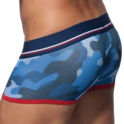 Lot De 3 Boxers Courts Camo Mesh Push Up Kaki - Gris - Bleu -Boutique De Sous-vêtements lot de 3 boxers camo mesh push up kaki gris bleu addicted 8