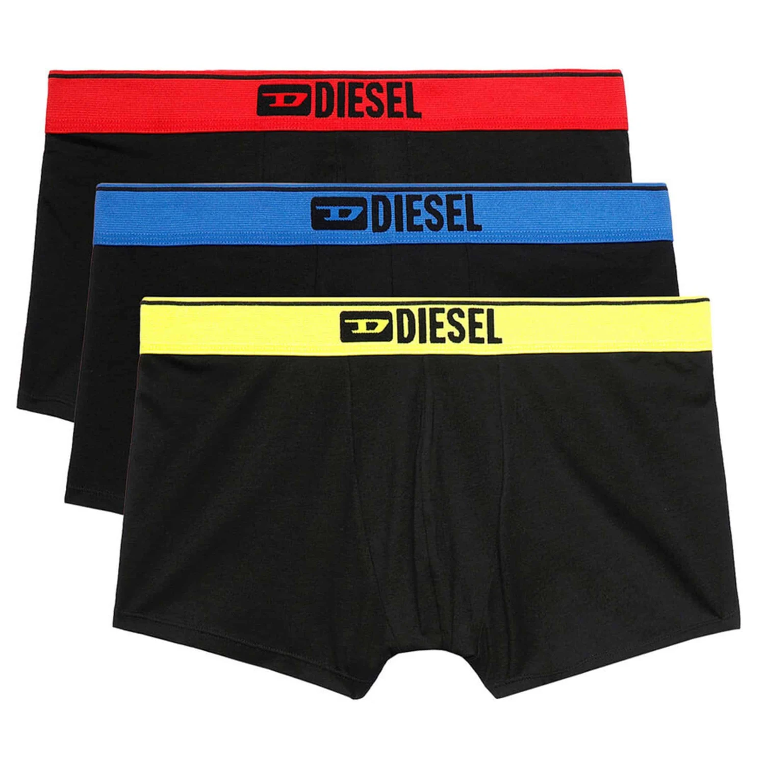 Lot De 3 Boxers Contrast Coton Noirs 3 Lot De 3 Boxers Contrast Coton Noirs – Image 3