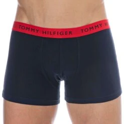 Lot De 3 Boxers Essential Coton Recyclé Bleu Marine