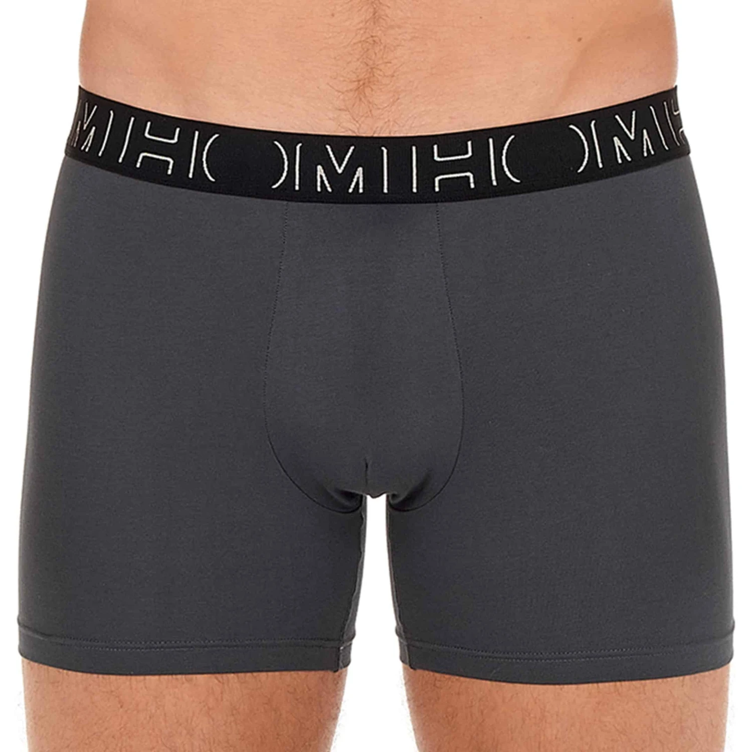 Lot De 3 Boxers Patrick Coton Noir - Anthracite - Gris Chiné 5 Lot De 3 Boxers Patrick Coton Noir - Anthracite - Gris Chiné – Image 5