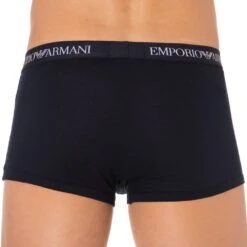 Lot De 3 Boxers Pure Cotton Noir - Marine - Gris 22 Lot De 3 Boxers Pure Cotton Noir - Marine - Gris -Boutique De Sous-vêtements lot de 3 boxers pure cotton noir marine gris emporio armani 10