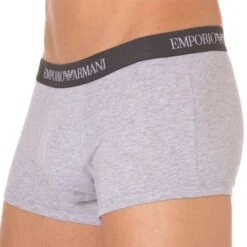 Lot De 3 Boxers Pure Cotton Noir - Marine - Gris 17 Lot De 3 Boxers Pure Cotton Noir - Marine - Gris -Boutique De Sous-vêtements lot de 3 boxers pure cotton noir marine gris emporio armani 5