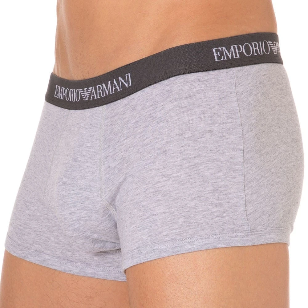 Lot De 3 Boxers Pure Cotton Noir - Marine - Gris 6 Lot De 3 Boxers Pure Cotton Noir - Marine - Gris – Image 6