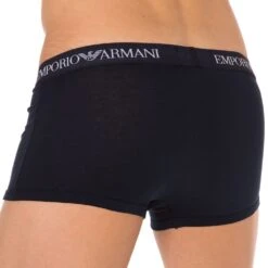 Lot De 3 Boxers Pure Cotton Noir - Marine - Gris 19 Lot De 3 Boxers Pure Cotton Noir - Marine - Gris -Boutique De Sous-vêtements lot de 3 boxers pure cotton noir marine gris emporio armani 7