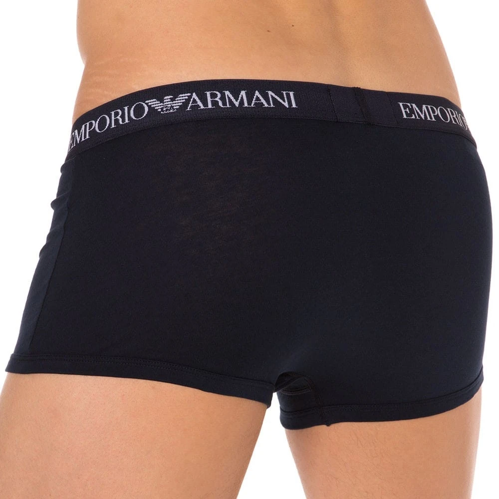 Lot De 3 Boxers Pure Cotton Noir - Marine - Gris 8 Lot De 3 Boxers Pure Cotton Noir - Marine - Gris – Image 8