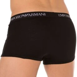 Lot De 3 Boxers Pure Cotton Noirs 6 Lot De 3 Boxers Pure Cotton Noirs -Boutique De Sous-vêtements lot de 3 boxers pure cotton noirs emporio armani 2