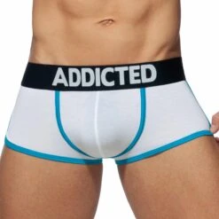 Lot De 3 Boxers Second Skin Blanc - Marine - Bleu Roi 12 Lot De 3 Boxers Second Skin Blanc - Marine - Bleu Roi -Boutique De Sous-vêtements lot de 3 boxers second skin blanc marine bleu roi addicted 3