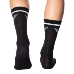 Lot De 3 Chaussettes Sport Noires -Boutique De Sous-vêtements lot de 3 chaussettes sport noires emporio armani 2
