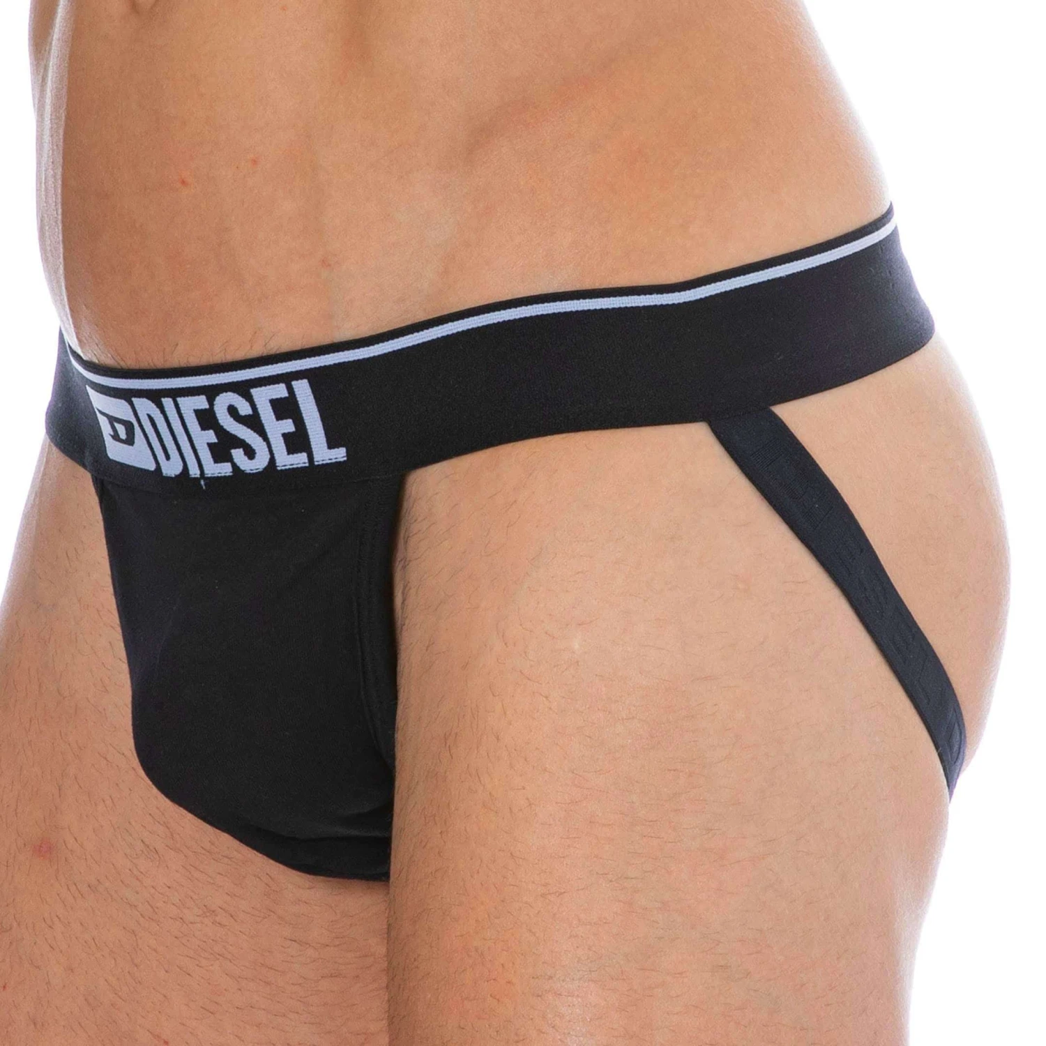 Lot De 3 Jock Straps Denim Division Coton Noirs 2 Lot De 3 Jock Straps Denim Division Coton Noirs – Image 2