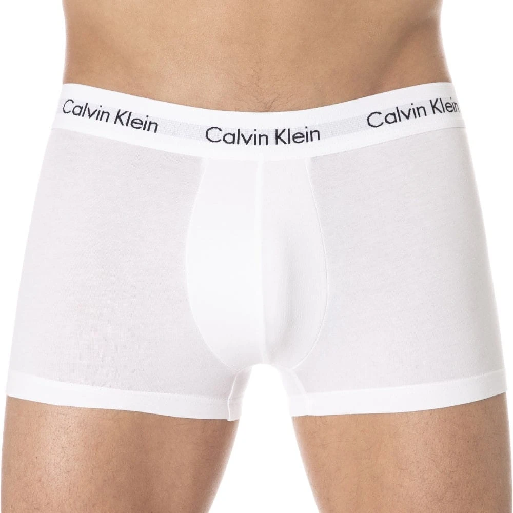 Lot De 3 Boxers Cotton Stretch Bleu - Blanc - Rouge 2 Lot De 3 Boxers Cotton Stretch Bleu - Blanc - Rouge – Image 2