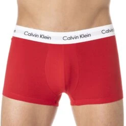 Lot De 3 Boxers Cotton Stretch Bleu - Blanc - Rouge 14 Lot De 3 Boxers Cotton Stretch Bleu - Blanc - Rouge -Boutique De Sous-vêtements lot de 3 shorties cotton stretch bleu blanc rouge calvin klein 2