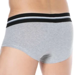 Lot De 3 Shorties First Coton Gris Chiné -Boutique De Sous-vêtements lot de 3 shorties first coton gris chine sku 2