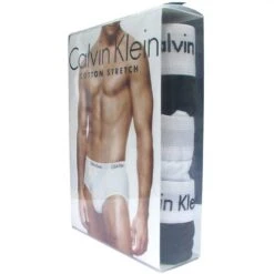 Lot De 3 Slips Cotton Stretch Noir - Blanc - Gris 25 Lot De 3 Slips Cotton Stretch Noir - Blanc - Gris -Boutique De Sous-vêtements lot de 3 slips cotton stretch noir blanc gris calvin klein 12