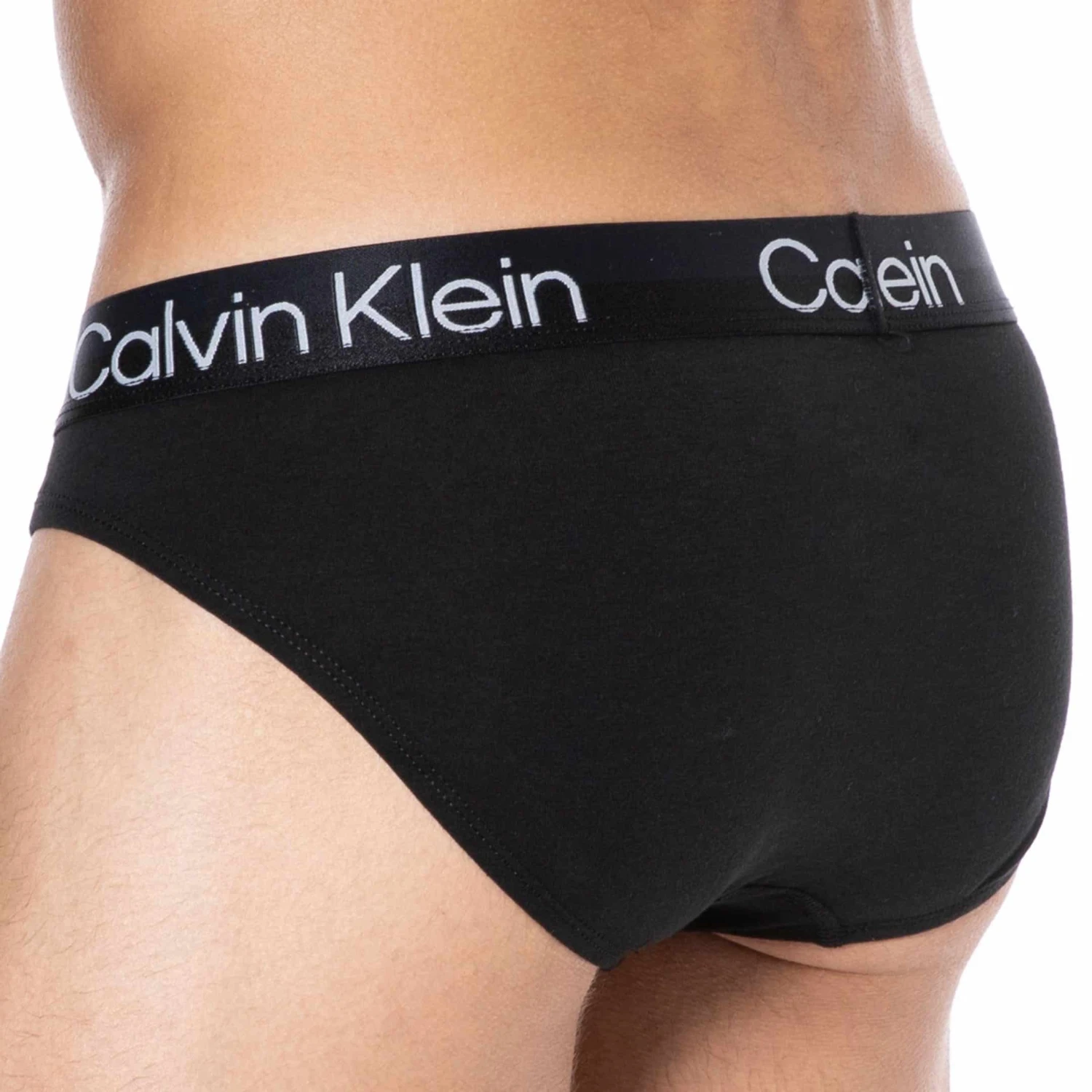 Lot De 3 Slips Modern Structure Noirs 3 Lot De 3 Slips Modern Structure Noirs – Image 3