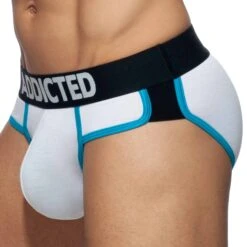 Lot De 3 Slips Second Skin Blanc - Marine - Bleu Roi