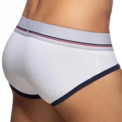 Lot De 3 Slips Tommy Coton Bleu Marine - Blanc - Rouge -Boutique De Sous-vêtements lot de 3 slips tommy coton blanc bleu marine rouge addicted 2
