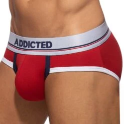 Lot De 3 Slips Tommy Coton Bleu Marine - Blanc - Rouge -Boutique De Sous-vêtements lot de 3 slips tommy coton blanc bleu marine rouge addicted 7