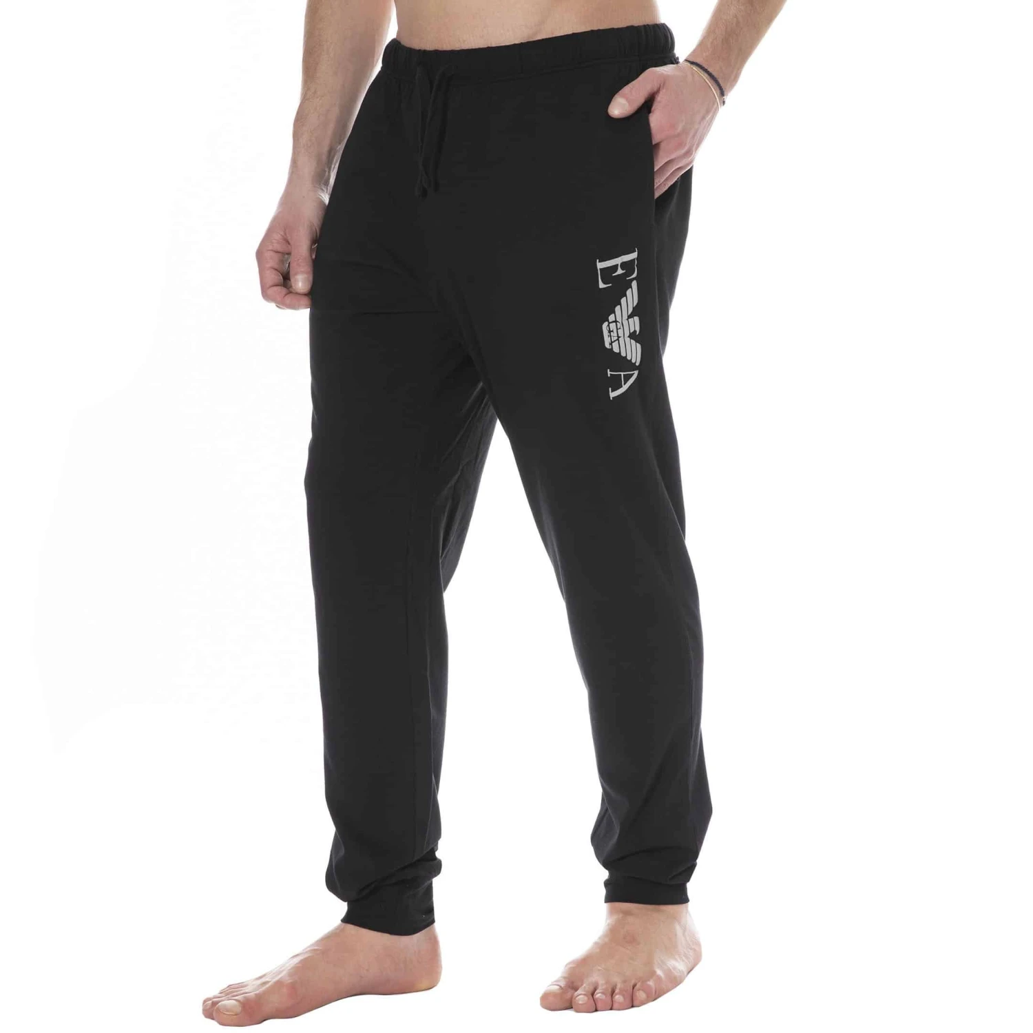 Pantalon Bold Monogram Noir 3 Pantalon Bold Monogram Noir – Image 3