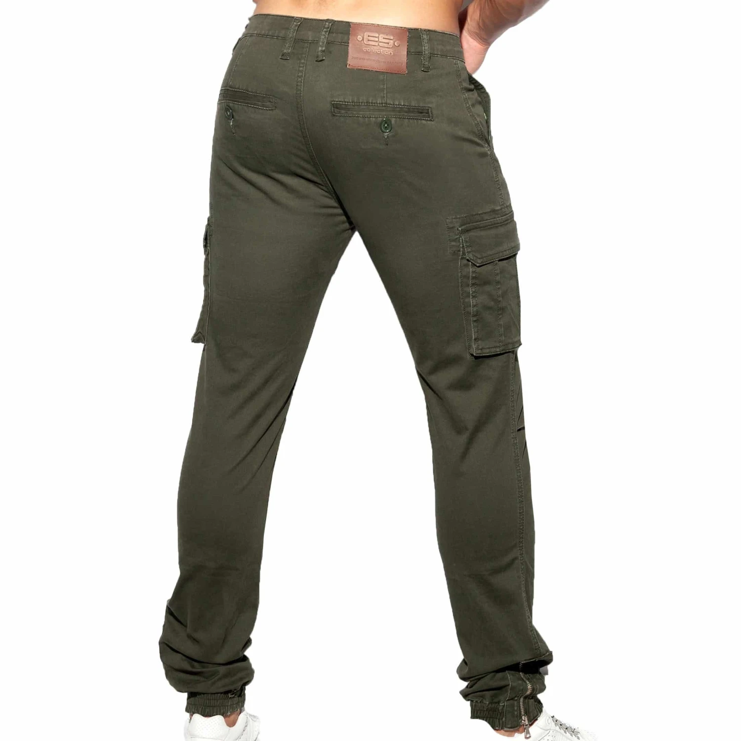 Pantalon Cargo Kaki 2 Pantalon Cargo Kaki – Image 2