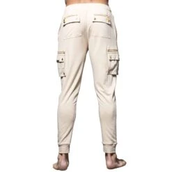Pantalon Cargo Maverick Beige -Boutique De Sous-vêtements pantalon cargo maverick beige andrew christian 4