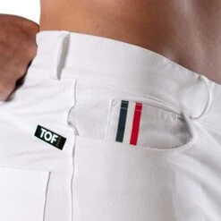 Pantalon Chino Patriot Blanc -Boutique De Sous-vêtements pantalon chino patriot blanc tof paris 2