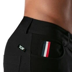 Pantalon Chino Patriot Noir -Boutique De Sous-vêtements pantalon chino patriot noir tof paris 2
