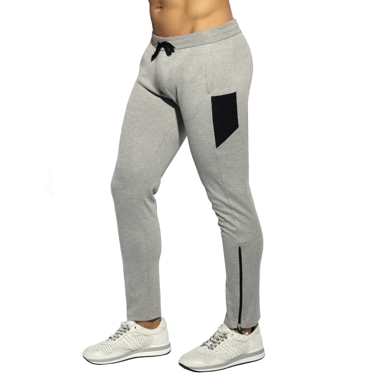 Pantalon De Sport First Class Gris Chiné 2 Pantalon De Sport First Class Gris Chiné – Image 2