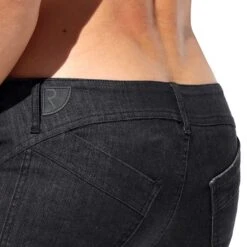 Pantalon Jeans Butch Noir -Boutique De Sous-vêtements pantalon jeans butch noir rufskin 5