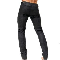 Pantalon Jeans Colton Noir 6 Pantalon Jeans Colton Noir -Boutique De Sous-vêtements pantalon jeans colton noir rufskin 2