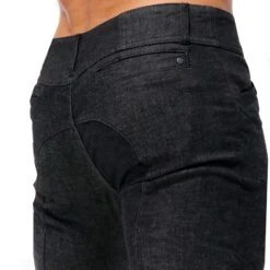 Pantalon Jeans Colton Noir 7 Pantalon Jeans Colton Noir -Boutique De Sous-vêtements pantalon jeans colton noir rufskin 3