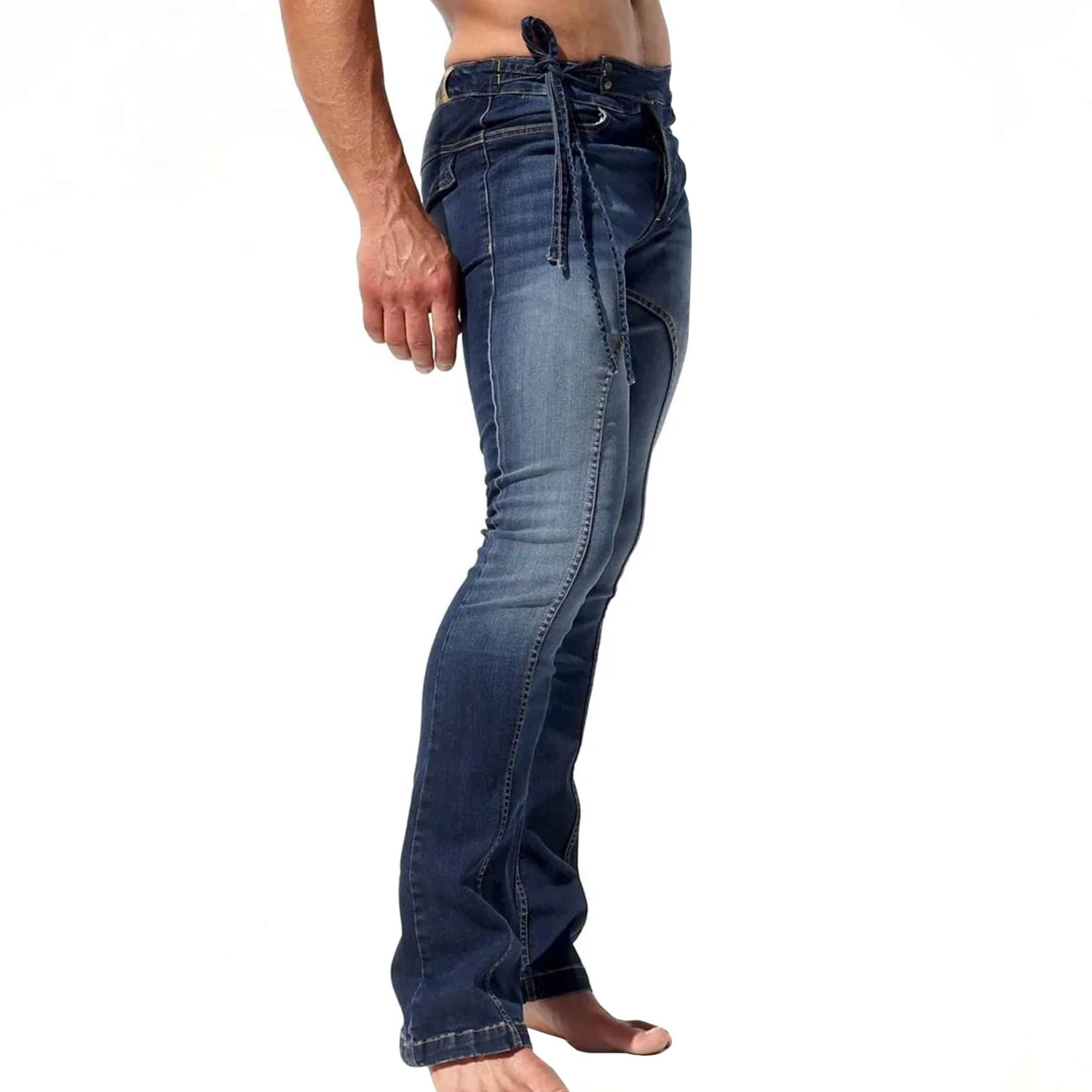 Pantalon Jeans Dug Bleu Indigo 1 Pantalon Jeans Dug Bleu Indigo
