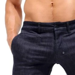 Pantalon Jeans Slick Indigo 6 Pantalon Jeans Slick Indigo -Boutique De Sous-vêtements pantalon jeans slick indigo rufskin 2