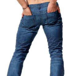 Pantalon Jeans West Indigo 7 Pantalon Jeans West Indigo -Boutique De Sous-vêtements pantalon jeans west indigo rufskin 3
