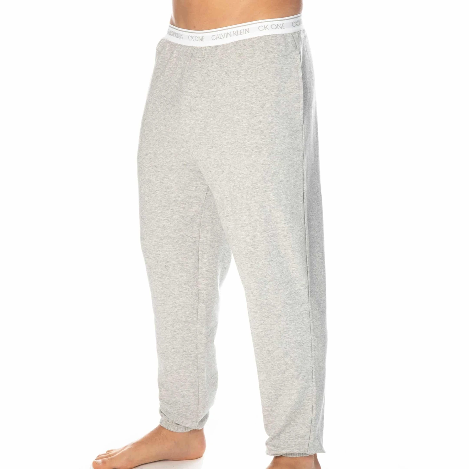 Pantalon Jogger Ck One Gris Chiné 1 Pantalon Jogger Ck One Gris Chiné