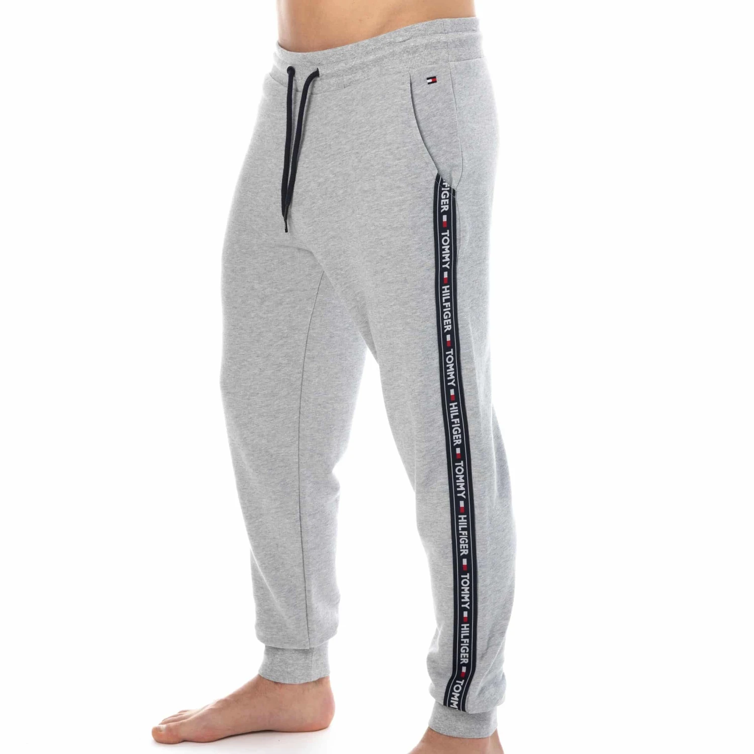 Pantalon Jogging Authentic Gris Chiné 2 Pantalon Jogging Authentic Gris Chiné – Image 2