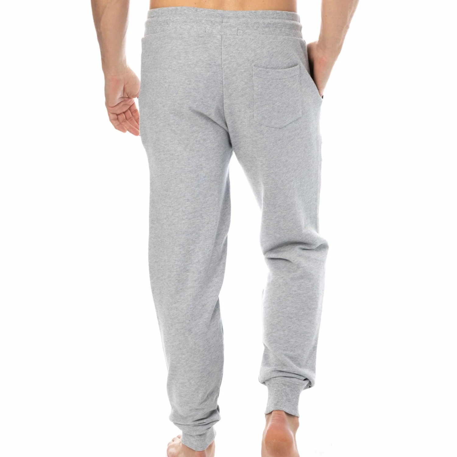 Pantalon Jogging Authentic Gris Chiné 3 Pantalon Jogging Authentic Gris Chiné – Image 3