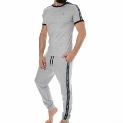Pantalon Jogging Authentic Gris Chiné 12 Pantalon Jogging Authentic Gris Chiné -Boutique De Sous-vêtements pantalon jogging authentic gris chine tommy hilfiger 5