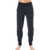 Pantalon Jogging Logo Tape Bleu Marine