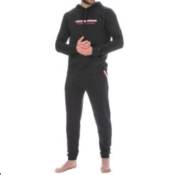 Pantalon Jogging Seacell Noir -Boutique De Sous-vêtements pantalon jogging seacell noir tommy hilfiger 3