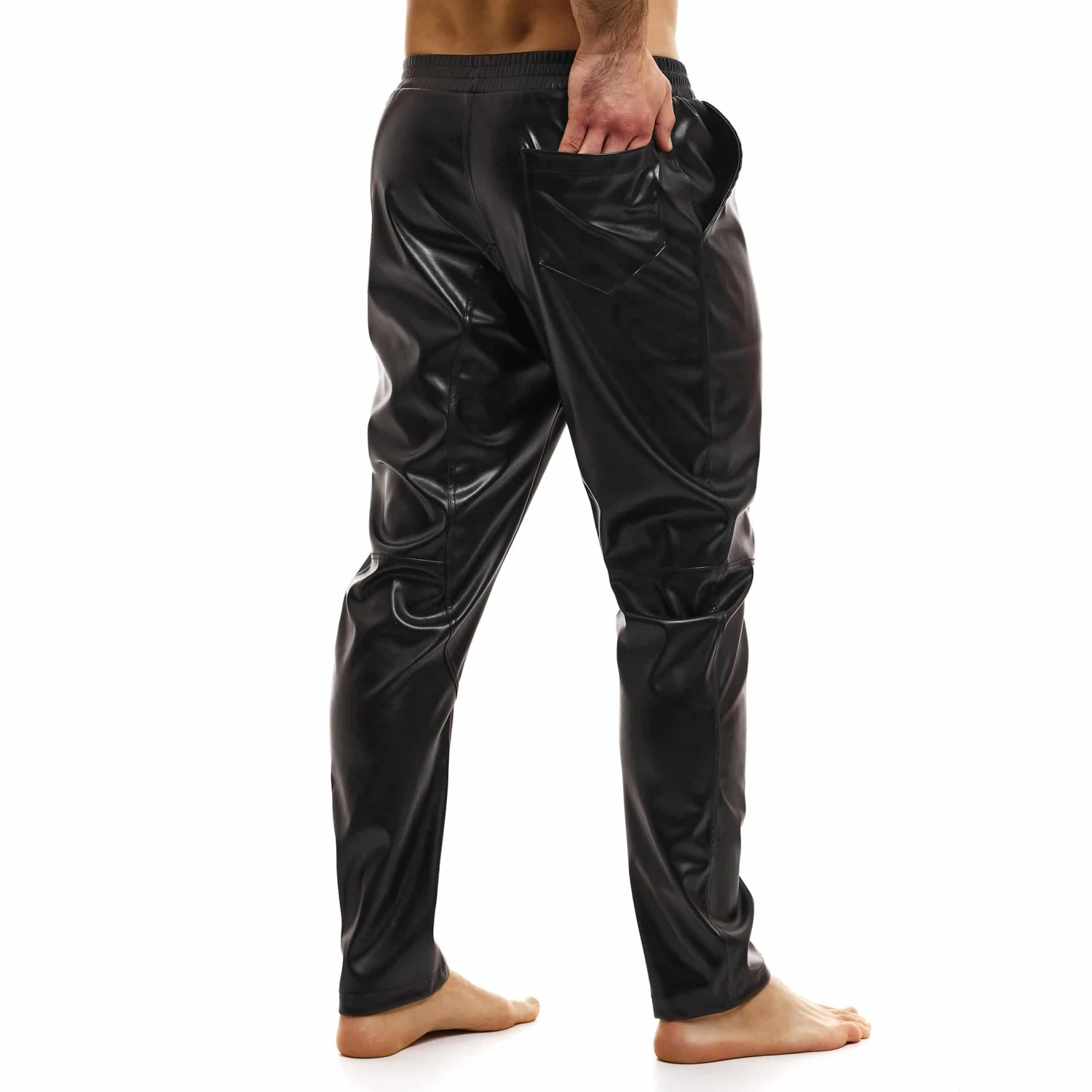 Pantalon Leather Noir 3 Pantalon Leather Noir – Image 3