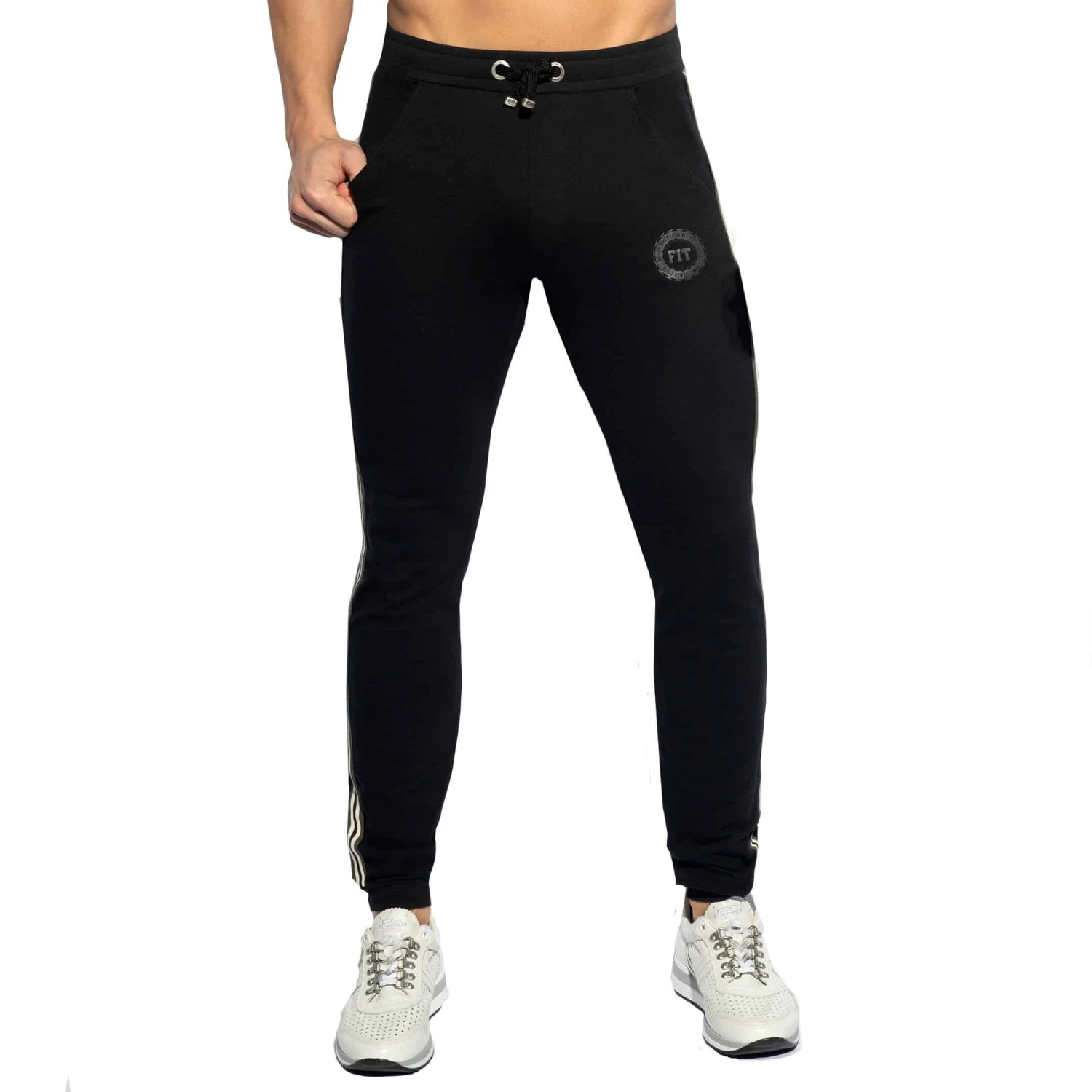 Pantalon Sport FIT Tape Noir 1 Pantalon Sport FIT Tape Noir