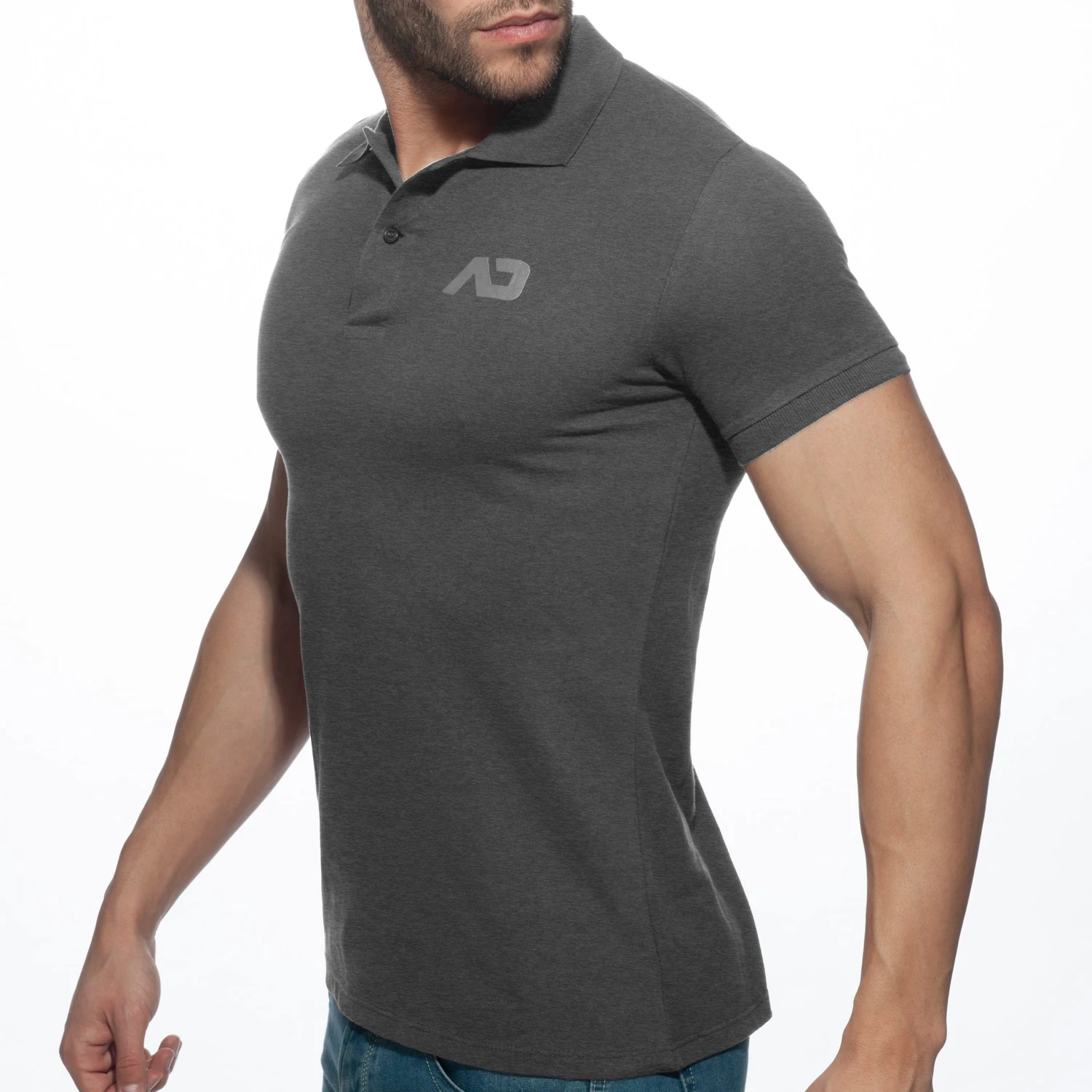 Polo Classique AD Gris Anthracite 1 Polo Classique AD Gris Anthracite