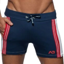 Short AD Marine - Blanc 5 Short AD Marine - Blanc -Boutique De Sous-vêtements short ad marine blanc addicted 2