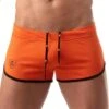 Short Athletic Mesh Orange
