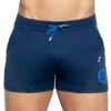 Short Court Fit Flag Bleu Marine