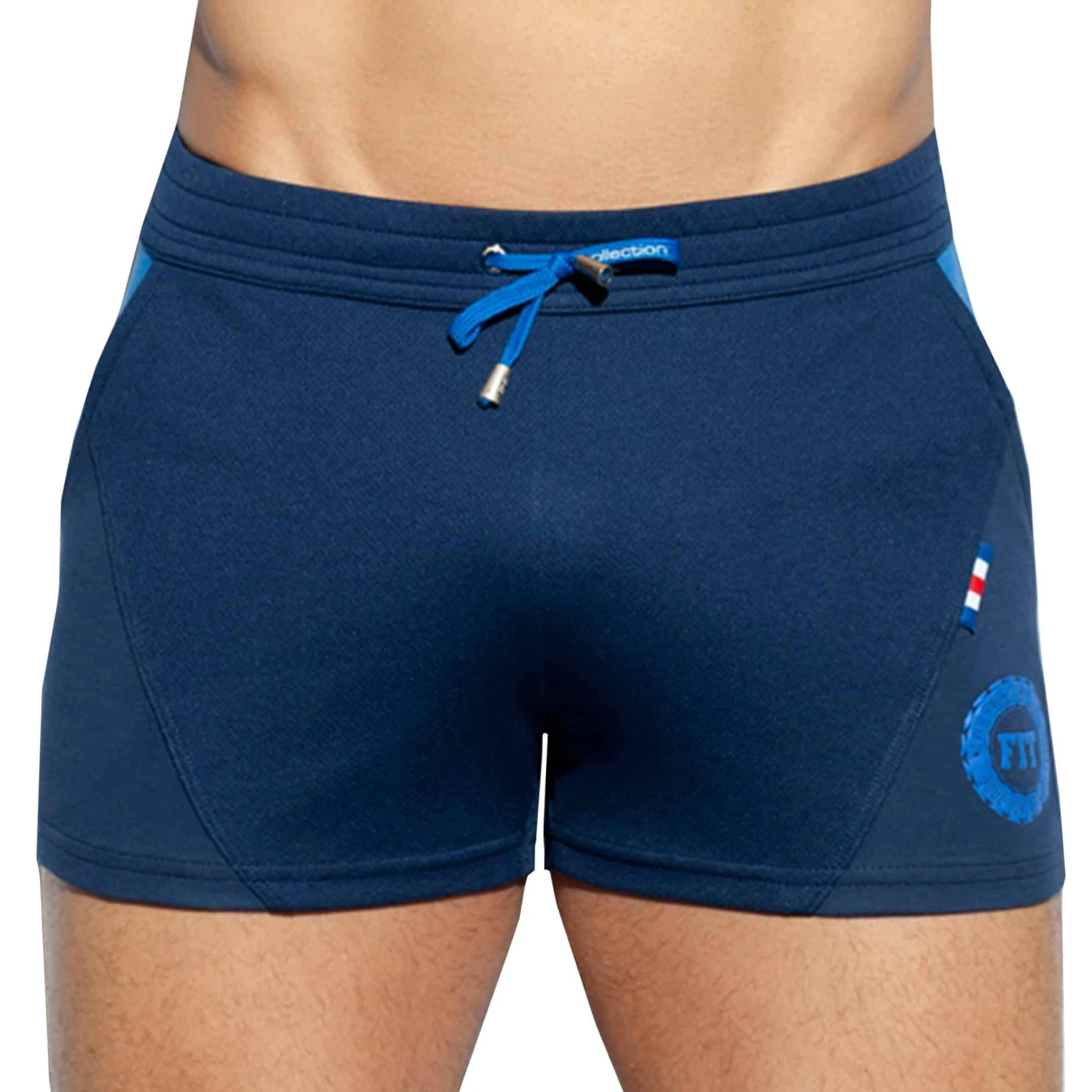 Short Court Fit Flag Bleu Marine 1 Short Court Fit Flag Bleu Marine