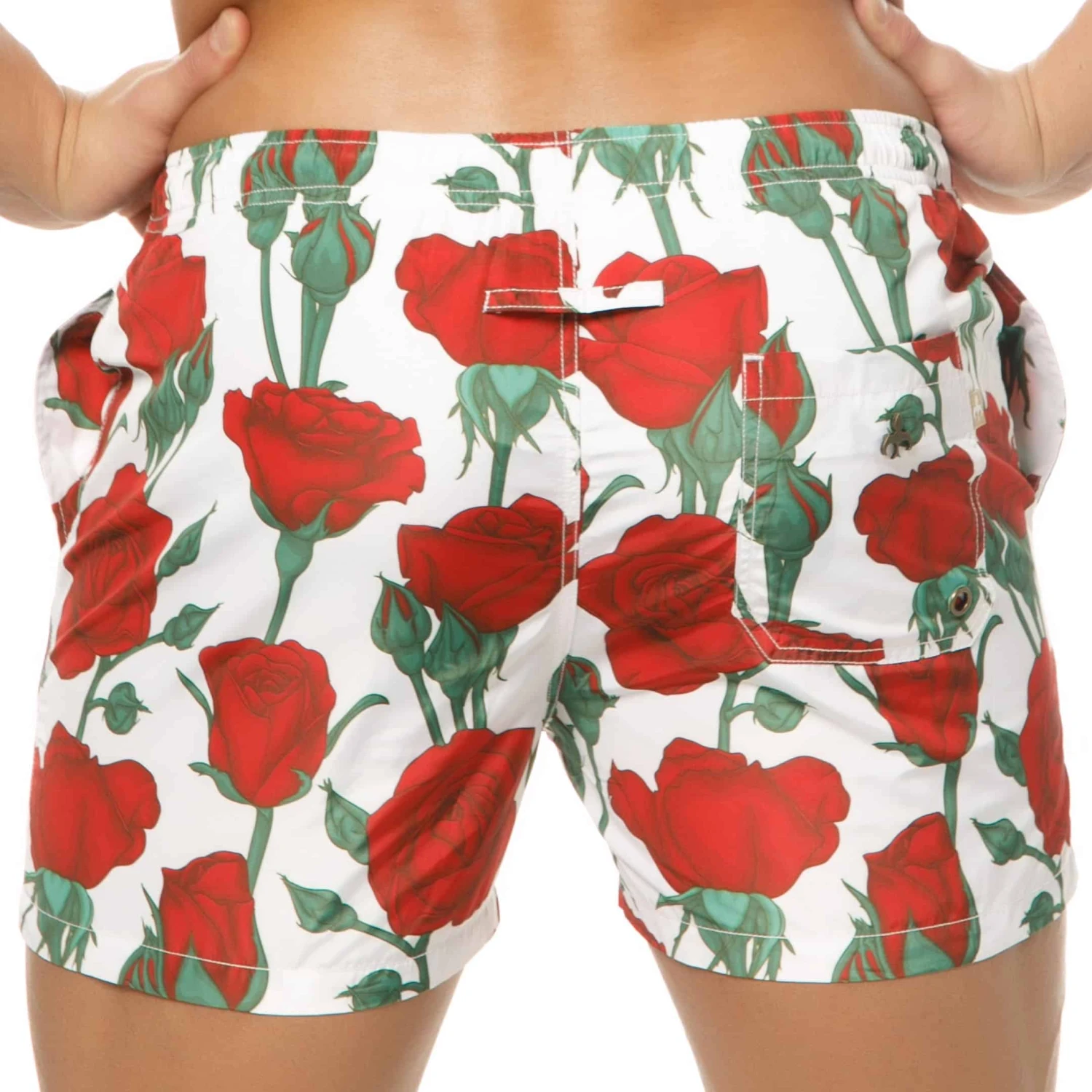 Short De Bain Amour Blanc 3 Short De Bain Amour Blanc – Image 3